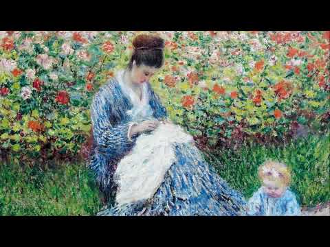 Camille Monet and a Child in the Artist's Garden in Argenteuil | Piano Improvisation