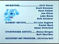 Nick Jr Blue S Clues US Snack Time Credits