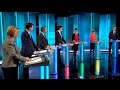 Election TV debate Leaders clash over NHS, cuts.