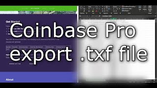 How to Export a .txf file from Coinbase Pro for TurboTax CD / Desktop (CoinTracker, EasyTXF)