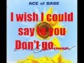 Ace Of Base Dont Turn Around with Lyrics by Jr ...