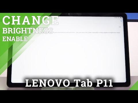 How to Turn On Auto Brightness in LENOVO Tab P11 – Disable Auto Brightness
