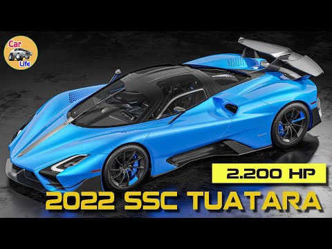 SSC Reveals Wild Tuatara Striker, Aggressor With Up To 2.200 HP.