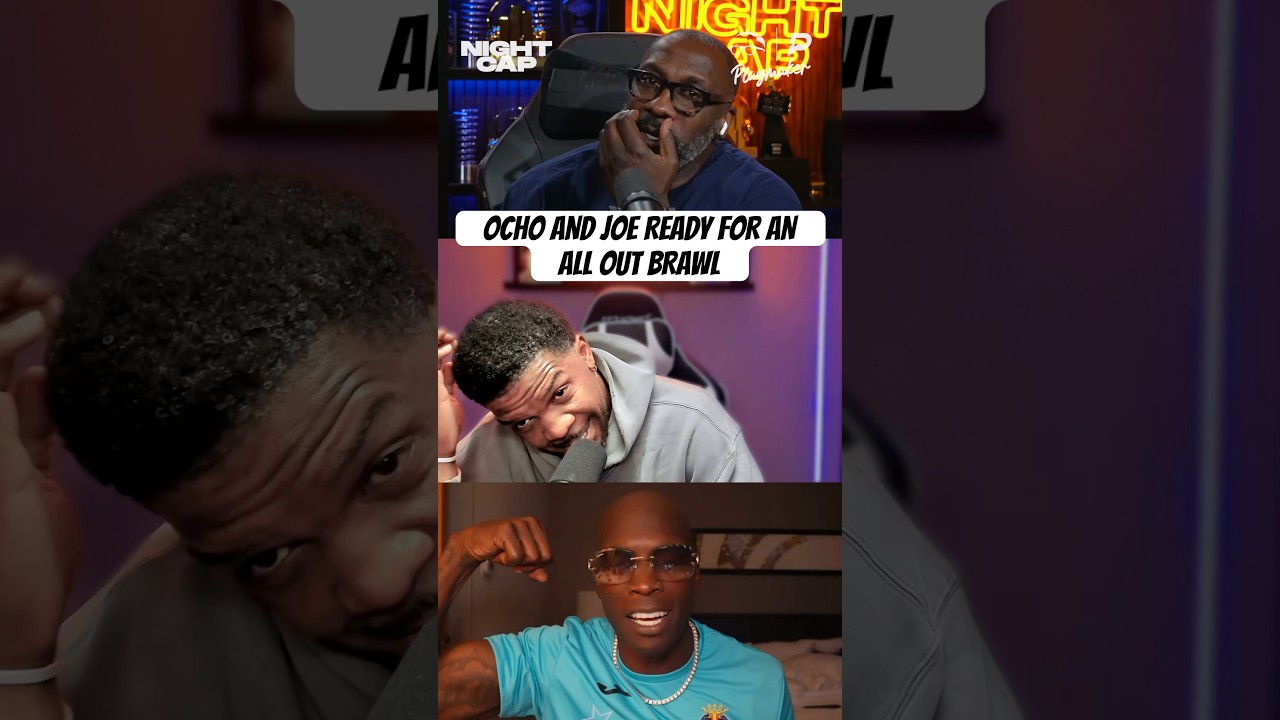 Joe is ready to pull up on Ocho and have an all out brawl from all the capping 😅😂 #Nightcap