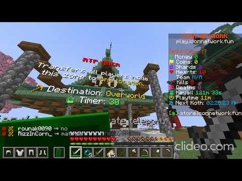 How I Dominate Warp Arena In This Lifesteal SmP || IconNetwork || Join Now