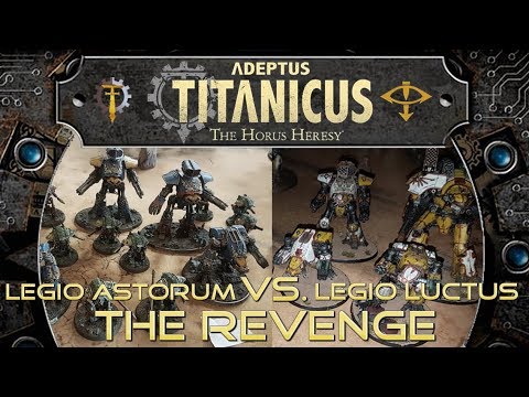 Adeptus Titanicus Live: 1750 Punkte Legio Astorum vs. Legio Luctus - The Revenge