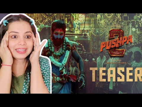 Pushpa 2 The Rule Teaser | Reaction | Allu Arjun | Sukumar | Rashmika Mandanna| Fahadh Faasil | DSP