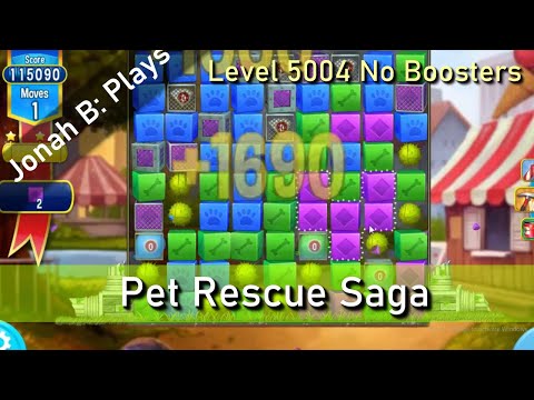 Pet Rescue Saga Level 5004 No Boosters