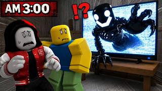 絶対に午前３時にテレビを見てはいけないロブロックス…📺👻【ROBLOX/ロブロックス】