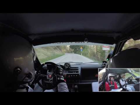 2° RALLY DAY DOLOMITI 2017-Onboard Pizzinato/Collini PS 5 ''Agner''