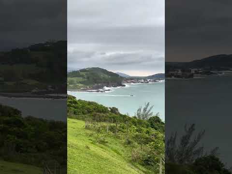 Praia do Ouvidor em Garopaba, Santa Catarina.