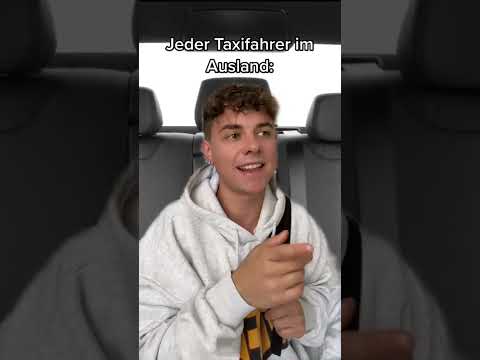 Taxifahrer im Ausland | Jonas Ems #Shorts