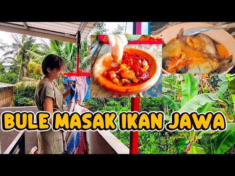 The Quiet Life of a Caucasian in a Javanese Village | Cooking & Cleaning