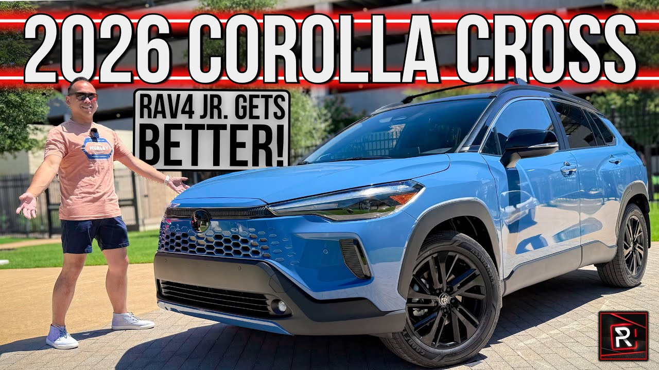The 2026 Toyota Corolla Cross Is An Improved RAV4 Junior For Buyers On A Budget