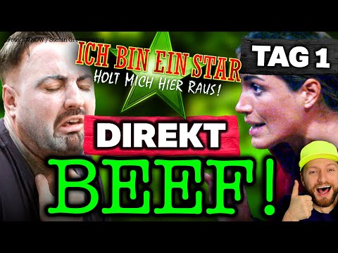 STREIT: VEGAN-Zicke Tessa NERVT alle! Cosimo SCHUMMELT! Dschungelcamp 2023 Tag 1