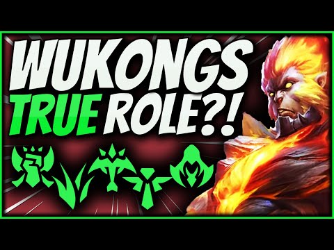 WELL, We All Thought Wukong Is A Top Laner... A KOREAN Shows Us Wukong´s TRUE Role!