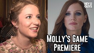 Samantha Isler Interview | Molly's Game Premiere | TIFF17 video