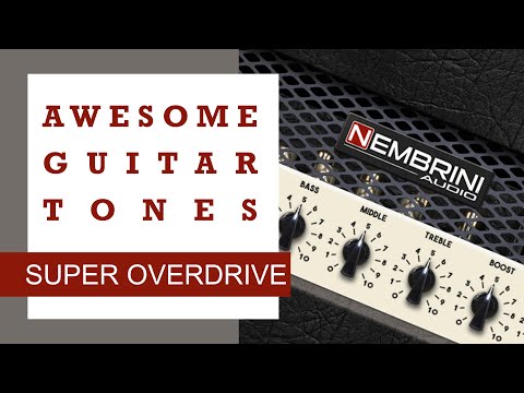 Nembrini Audio BST100 Super Overdrive | Overview and quick demo