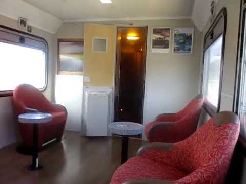 Longreach to Brisbane on the Spirit of the Outback, train. John Coyle video