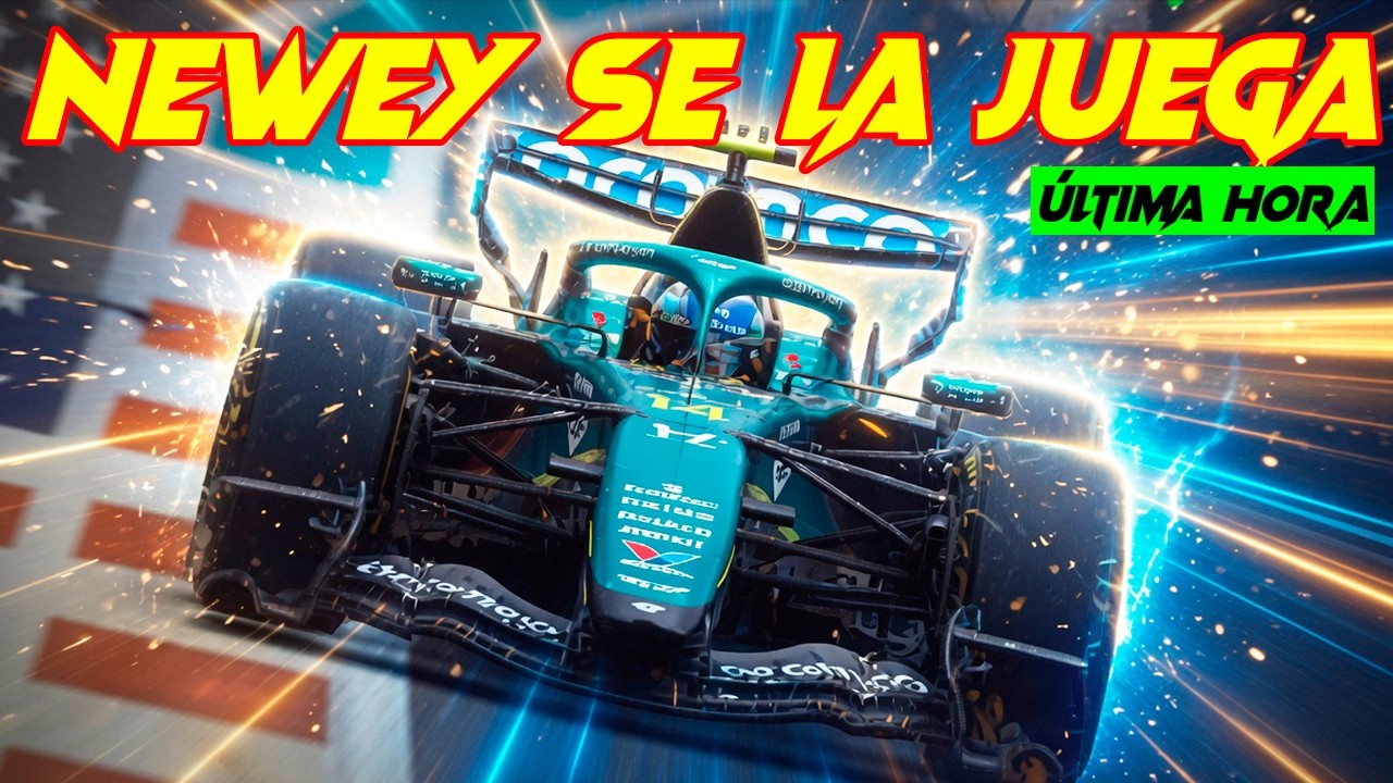 ASTON MARTIN NO SE RINDE, REACCIÓN EN 2026, NEWEY SE LO JUEGA TODO A UNA CARTA, DESPUÉS LLEGA HONDA