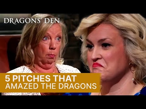 Top 5 Pitches That Have Astounded The Dragons | Vol 1| COMPILATION | Dragons' Den