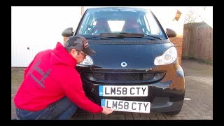 How To Replace Damaged Number Plates