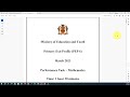 PEP Grade 6 Mathematics Performance Task Preparation For 2024