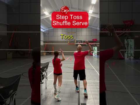 Step Toss Shuffle Serve