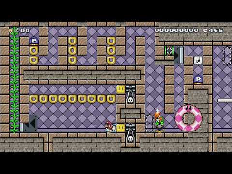 On The Double (OneScreenPuzzle) by Buckaroo - Super Mario Maker - No Commentary 1bk
