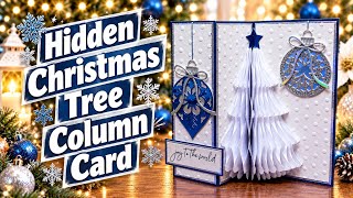 Download lagu Hidden Honeycomb Christmas Tree Column Card  | Christmas Craft | Papercraft Tutorial mp3