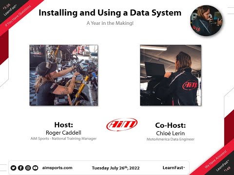 3-26 Installing and Using a Data System - Live Webinar with Chloé Lerin - 7/26/2022