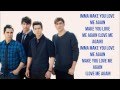 Love Me Again - Big Time Rush (w/ Lyrics on Screen)
