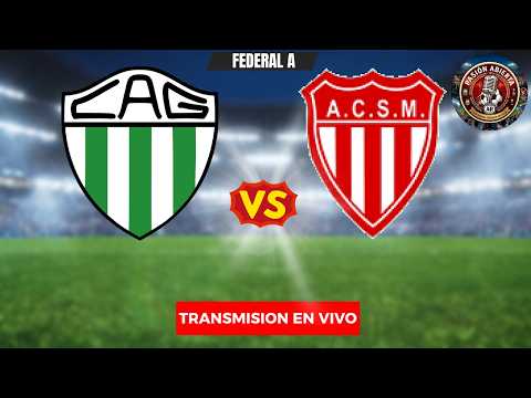 GERMINAL VS. SAN MARTÍN (M) VIVO | FEDERAL A 🟢⚪ vs 🔴⚪ ¡EL VERDE Y EL CHACARERO CHOCAN EN RAWSON!
