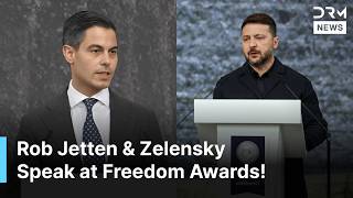 WATCH: Dutch PM Rob Jetten & Zelensky Address Four Freedoms Awards Ceremony in Netherlands | AC1Z
