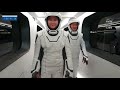 SpaceX Crew 3 Pre Launch Astronauts Enter Dragon Spacecraft