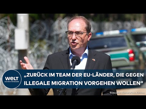 Video Thumbnail: KOPENHAGEN: EU geeint gegen illegale Migration! Alexander Dobrindt macht Kampfansage!