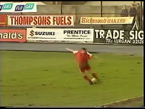 Portadown 3 Omagh Town 1 - IC 24/02/96 - Credit UTV