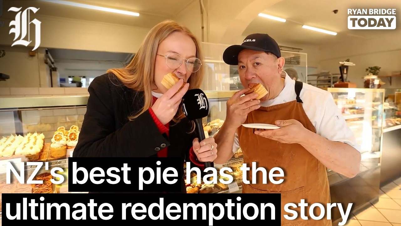 From yuck to yum? NZ's best pie has the ultimate redemption story | Ryan Bridge TODAY