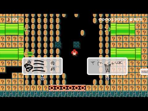 Infiltrating the Goomba Pyramid by Scarlet - Super Mario Maker - No Commentary 1AF