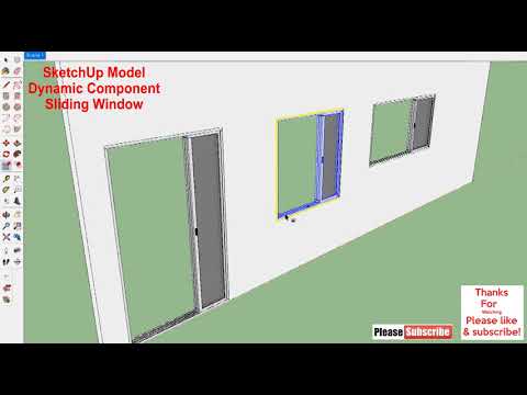 Sliding Window 3 Panel (Dynamic Component)