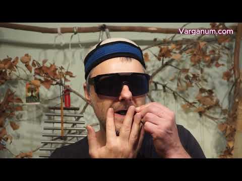 Tatar jaw harp (kubyz) – Small,  black, pro-grade. Key B2, Slow composition.