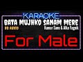 Karaoke Bata Mujhko Sanam Mere For Male HQ Audio - Kumar Sanu & Alka Yagnik Ost. Divya Shakti
