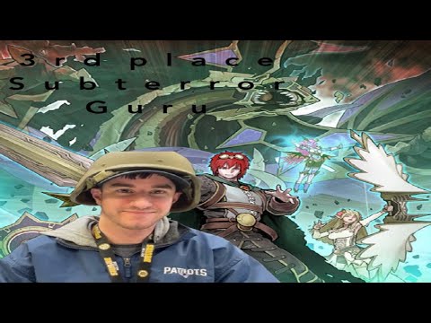 Subterror Guru Control Top 4 Deck Profile | March 2022 | Kyle | TCT Invitational