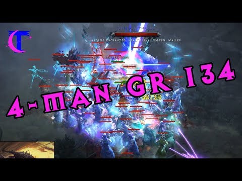 Diablo III Season 17 Gameplay - 4man Greater Rift 134