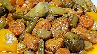 ✅RECETA RÁPIDA✅CARNE CON MENESTRA 🥕🥔🥦// BEATRIZ COCINA