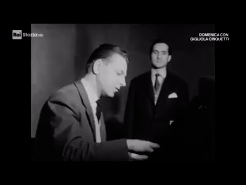 1956 Eurovision Song Contest New Behind The Scenes Footage from RAI