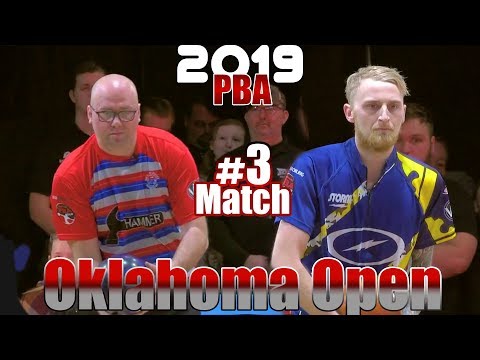 2019 Bowling - PBA Bowling Oklahoma Open #3 Patrick Girard VS. Jesper Svensson