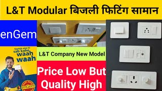 Modular Bijali Fitting Saman L&T Company Low Price First Time In Market