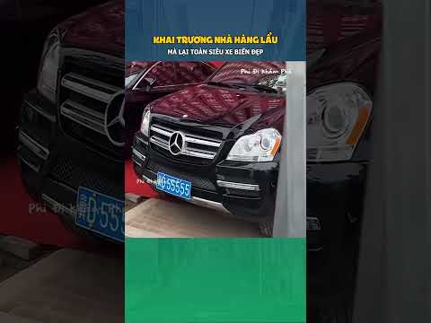 Khai trương nhà hàng lẩu nhưng lại toàn siêu xe biển đẹp đến tham dự