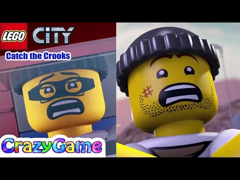 Lego City Elite Police Station Catch the Crooks Full Mini Movie Complition